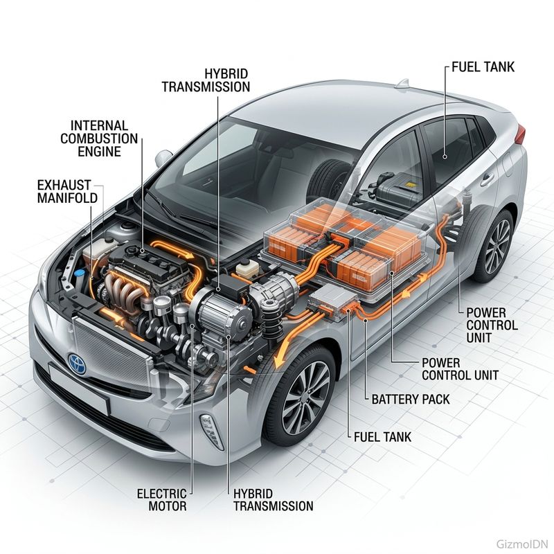 Diagram Mesin Hybrid