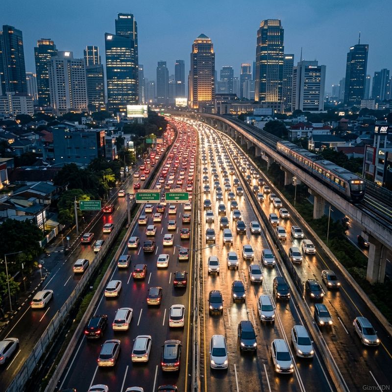 Kemacetan Kota Jakarta