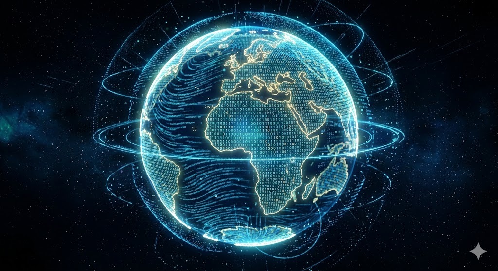 Model 3D Bumi Tersembunyi di Internet: Cara AI Satukan Foto Liburan Jadi Sensorium Global