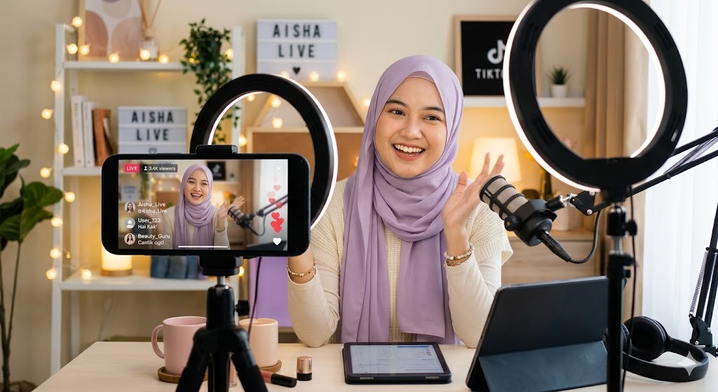 Profesi Live Streaming Host Jadi Incaran Utama Gen Z di Era Digital
